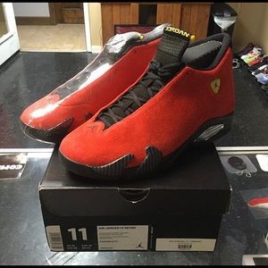 Ferrari Air Jordan 14’s