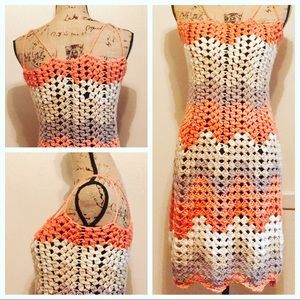 Ripple Crochet Dress