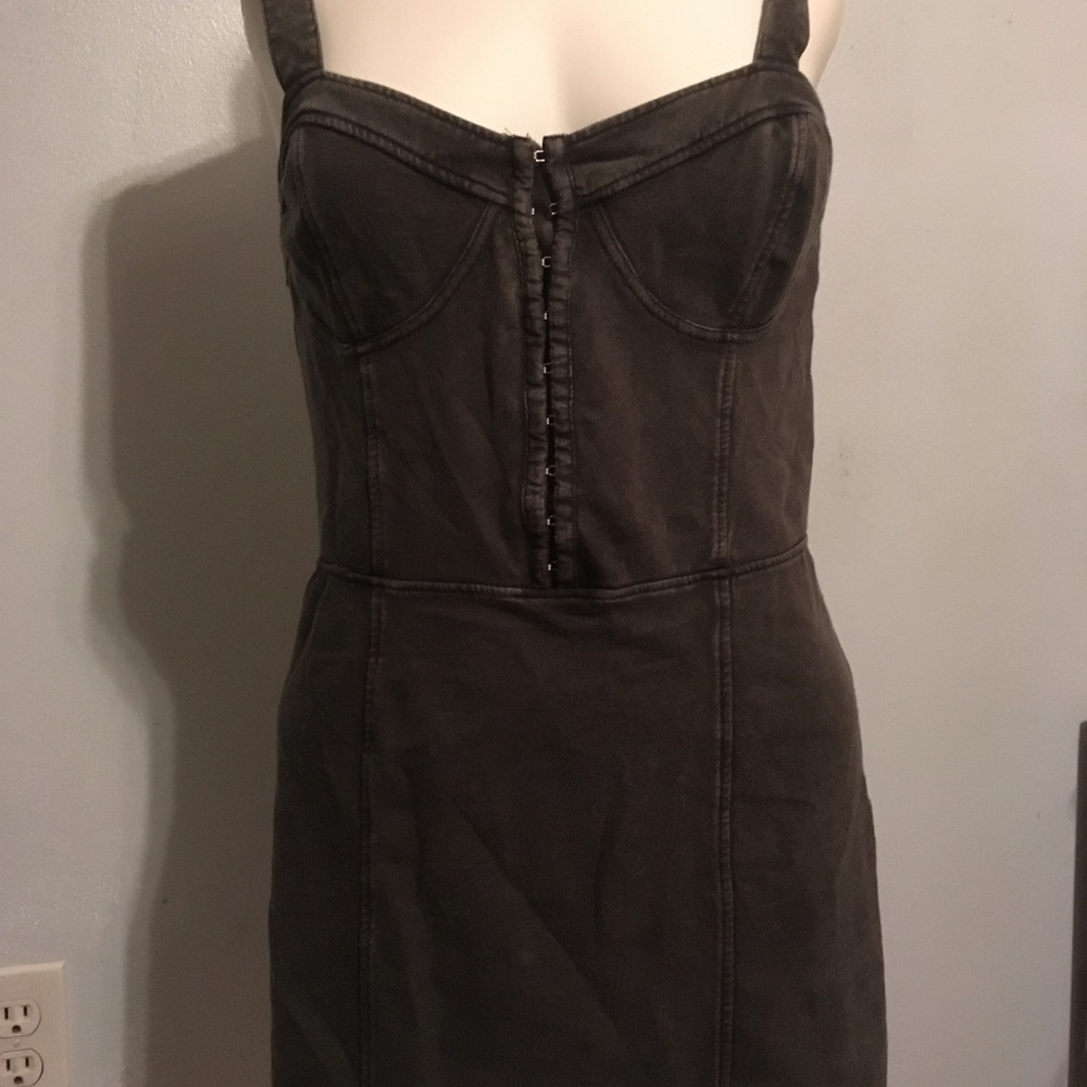 Black bodice dress