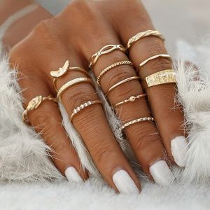 12 Piece Ring Set