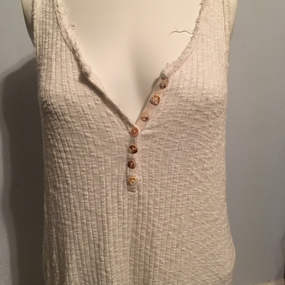 Knit rib tank