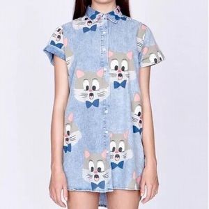 Lazy Oaf Kit Katty Short Sleeve Shirt