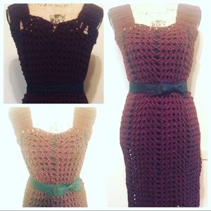 Crochet Midi Dress