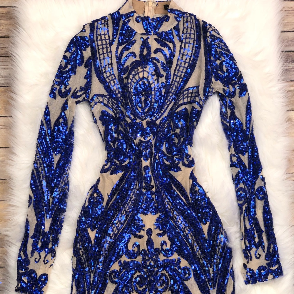 Blue dress - Picture 3 of 4