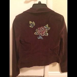 Beautiful detailed brown jacket