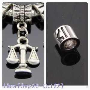 Libra Zodiac Horoscope Charm Bundle Set