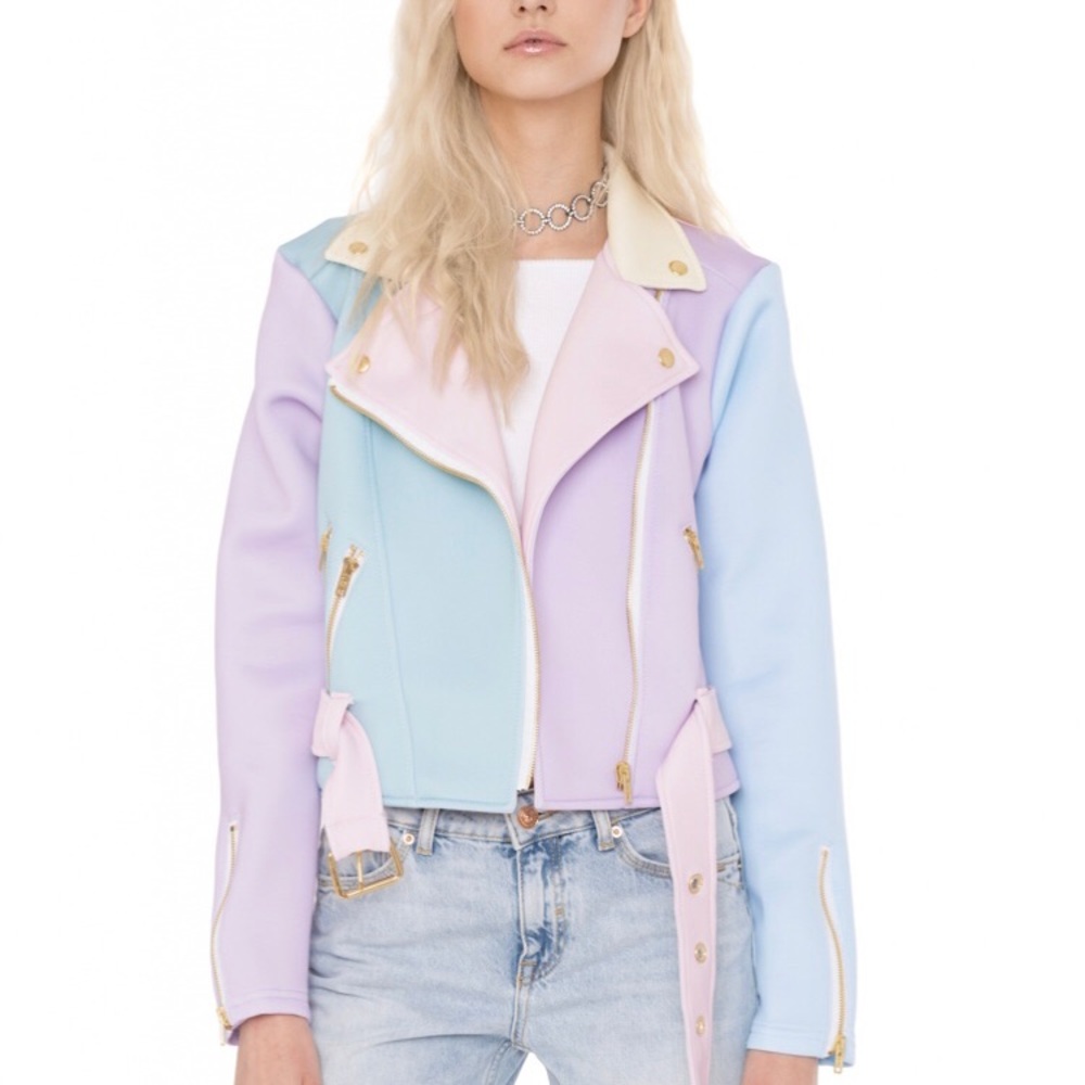 Sugarpills Pastel Moto Jacket