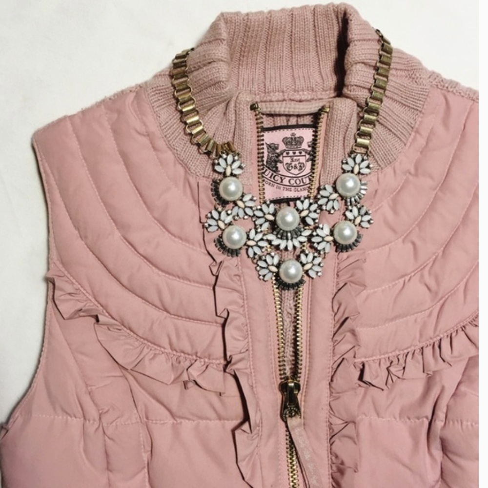 Juicy Couture Pink Vest  Brand New