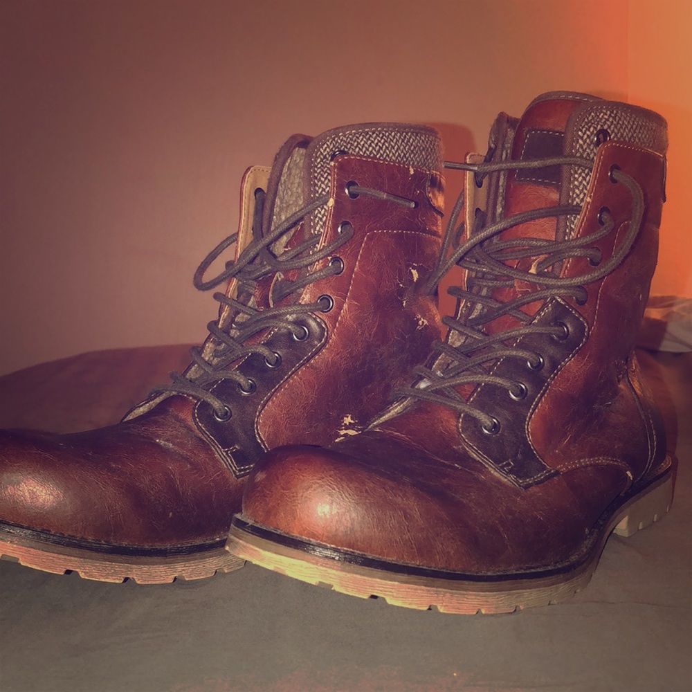 CALL IT SPRING /Brown /9.5 US /Worn 2X /Distressed