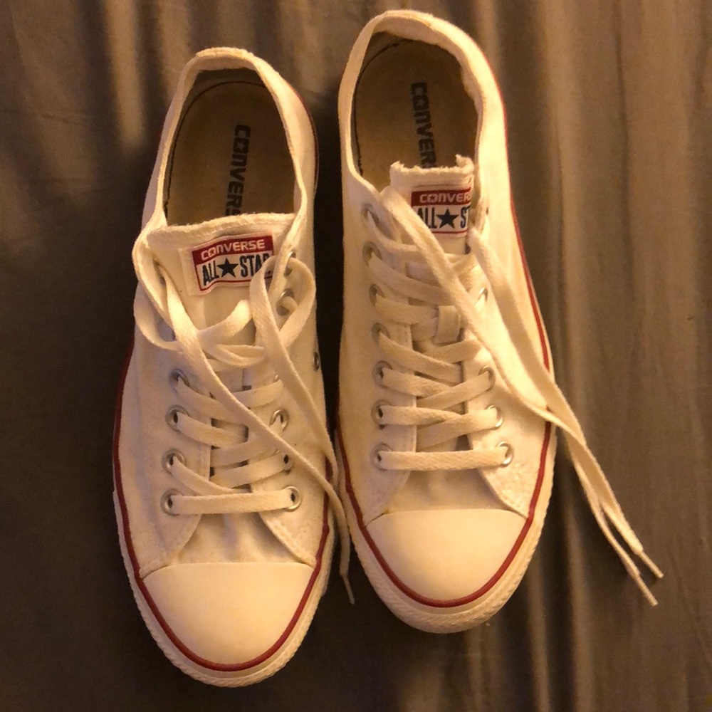 CONVERSE Chucks /9.5US/ White/ Like New