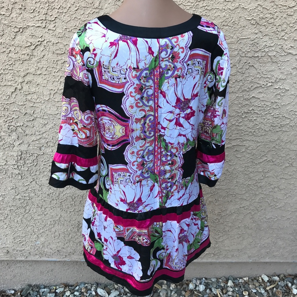 Bebe Multi Color Dress - Picture 3 of 4