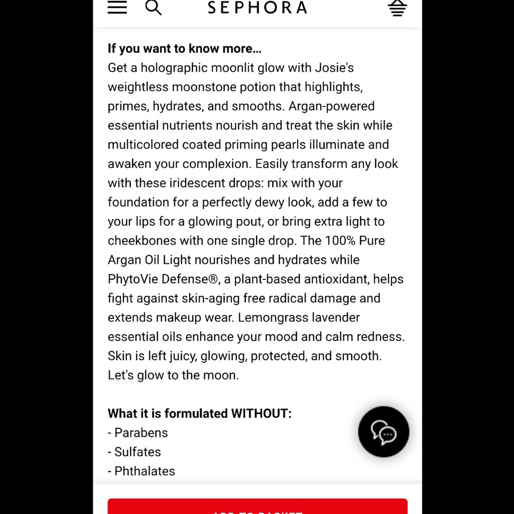 Argan Moonstone Drops travel size NWOT - Picture 4 of 6