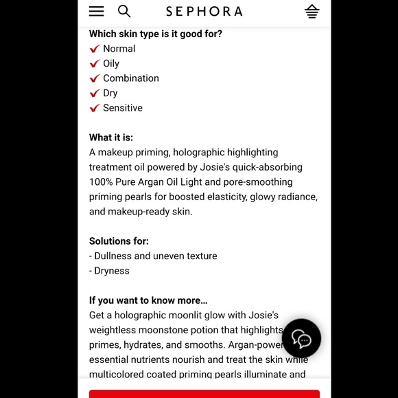 Argan Moonstone Drops travel size NWOT - Picture 3 of 6