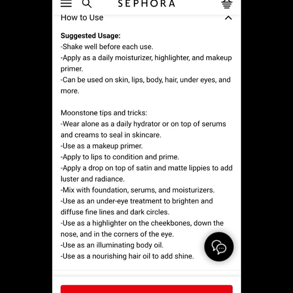 Argan Moonstone Drops travel size NWOT - Picture 5 of 6