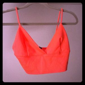 Charlotte Russe bralette crop top