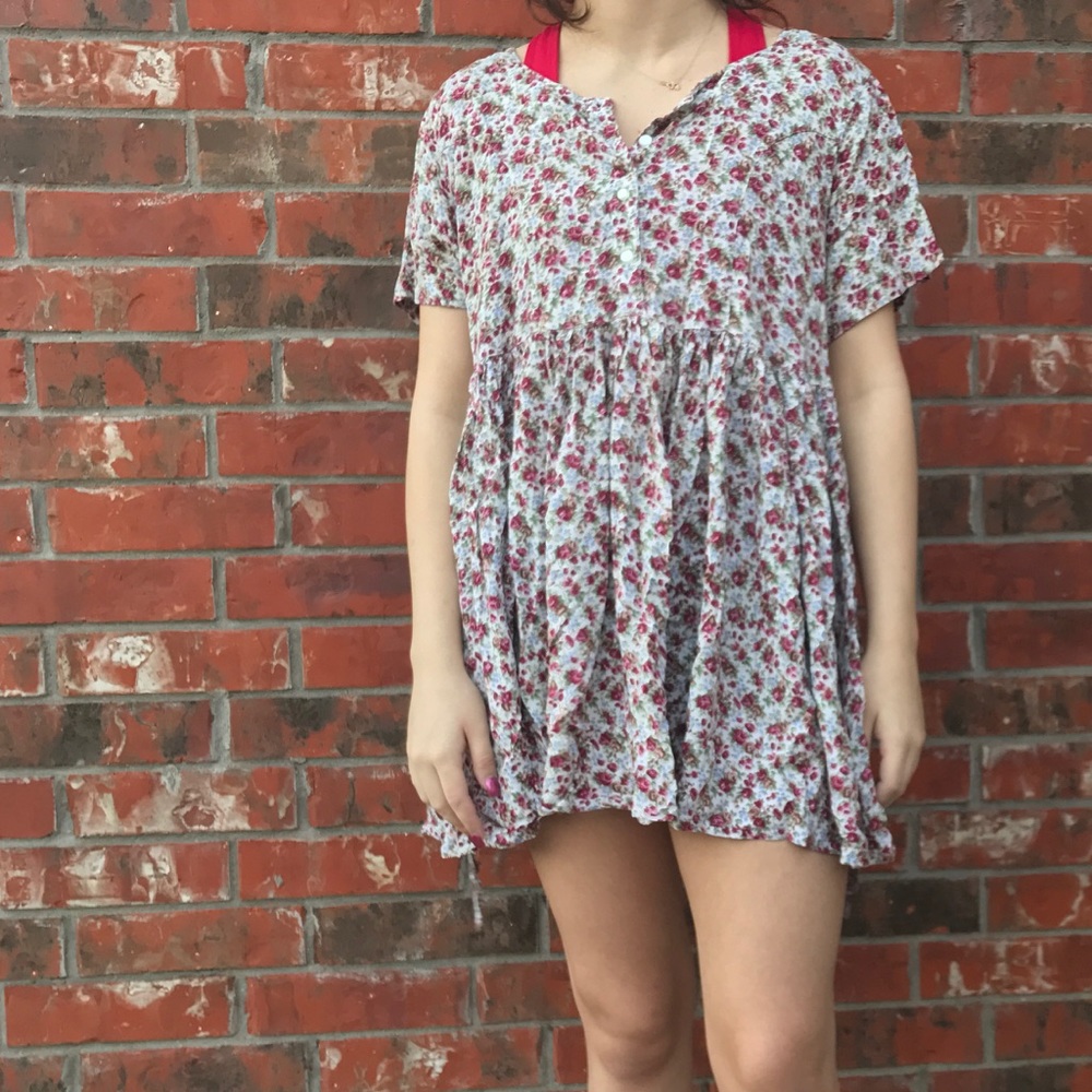 Vintage floral dress