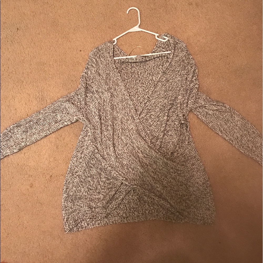 Urban outfitters cross front sweater