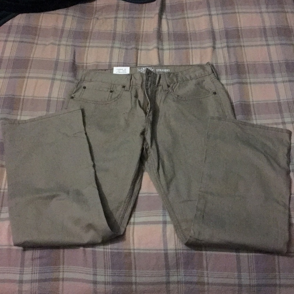 Levi's strauss straight fitted jeans