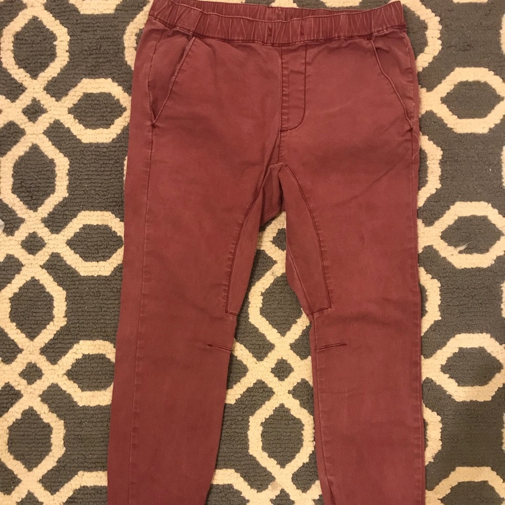 PacSun Joggers Maroon
