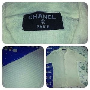 🌷CHANEL🌷Vintage Button Down  RARE & AUTHENTIC