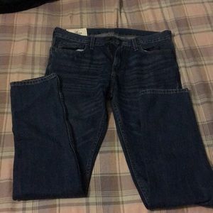 Hollister dark washed skinny jeans