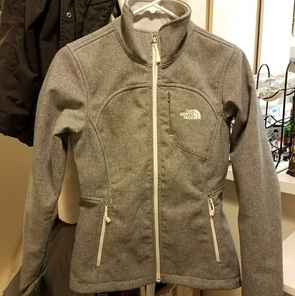 The North Face gray jacket