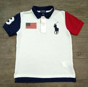 Polo Ralph Lauren Color-Block Polo Size 6