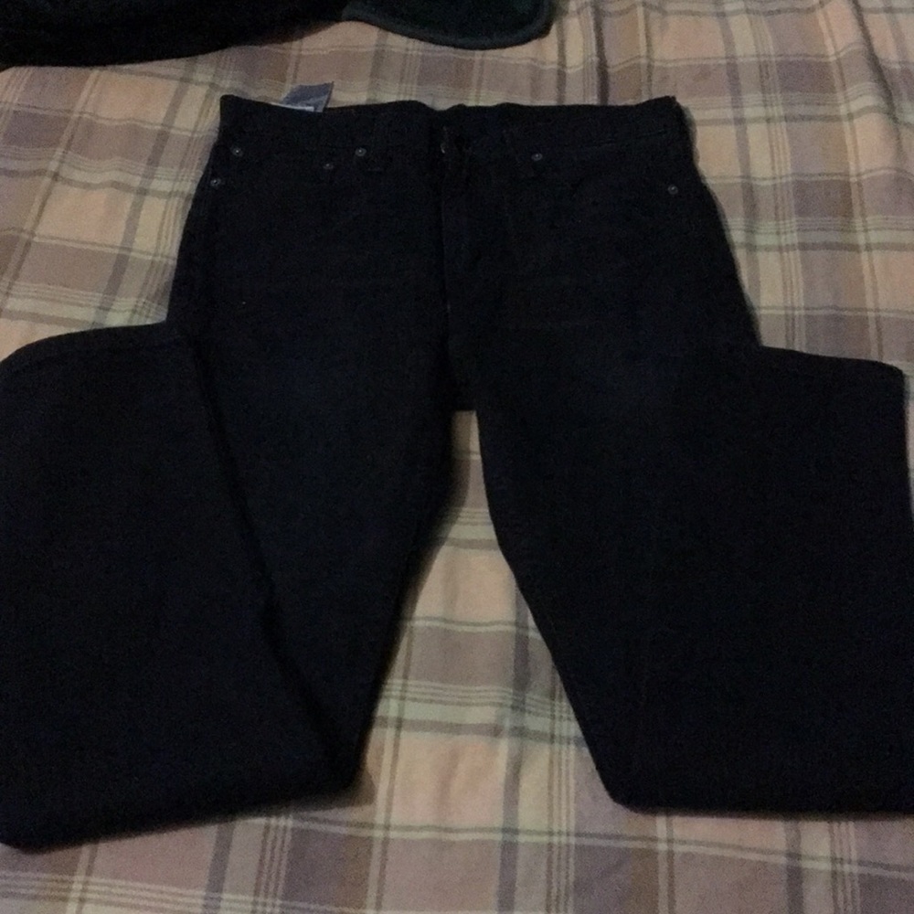 levi's black skinny jeans