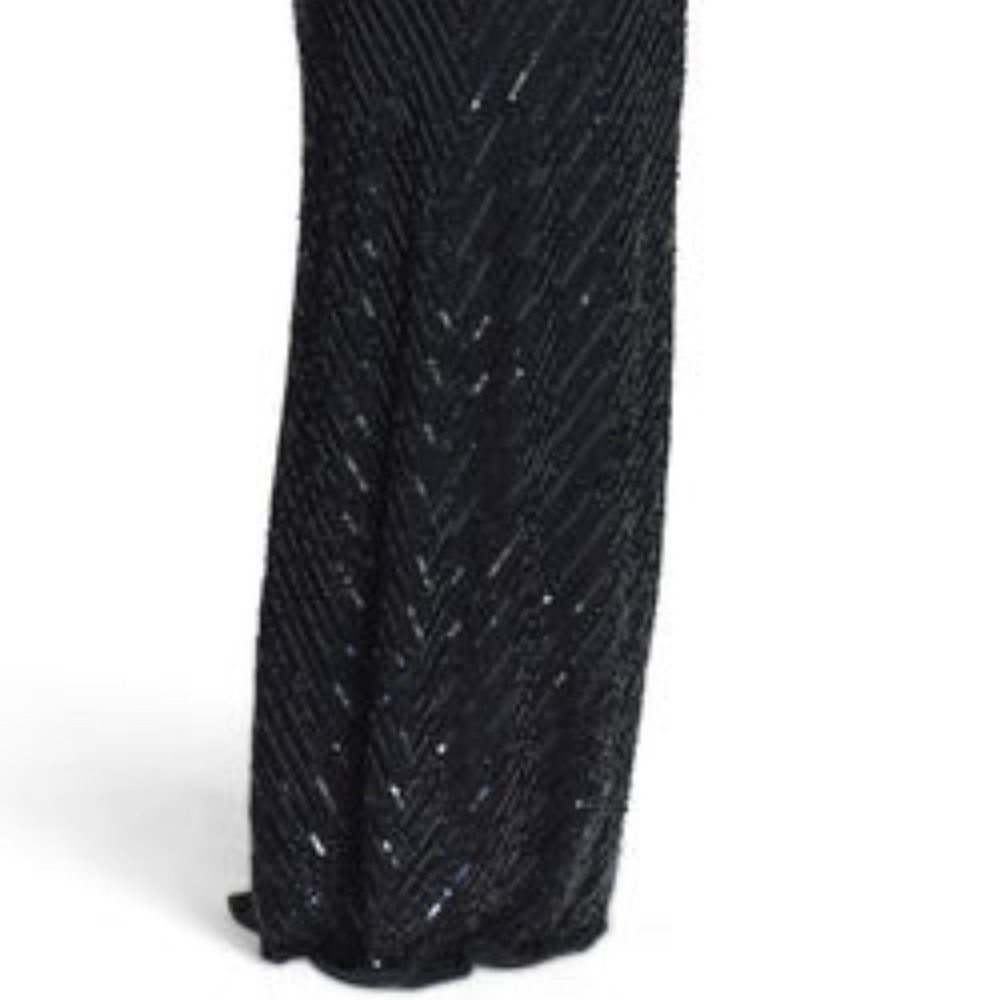 Adrianna Papell Sleeveless Fully Beaded Gown - Picture 4 of 4