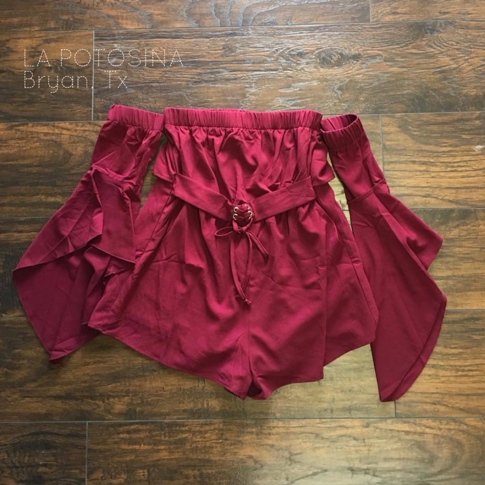 Wine Romper Women