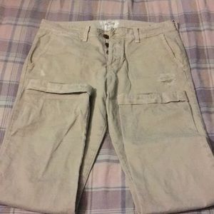 Hollister slim straight chino