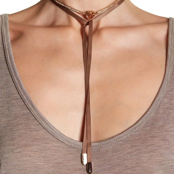 The White Lotus Boutique Jewelry - Crystal Pendant Choker Headband Wrap Bracelet