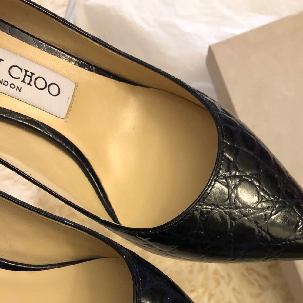 New Jimmy Choo Romy 6cm heels