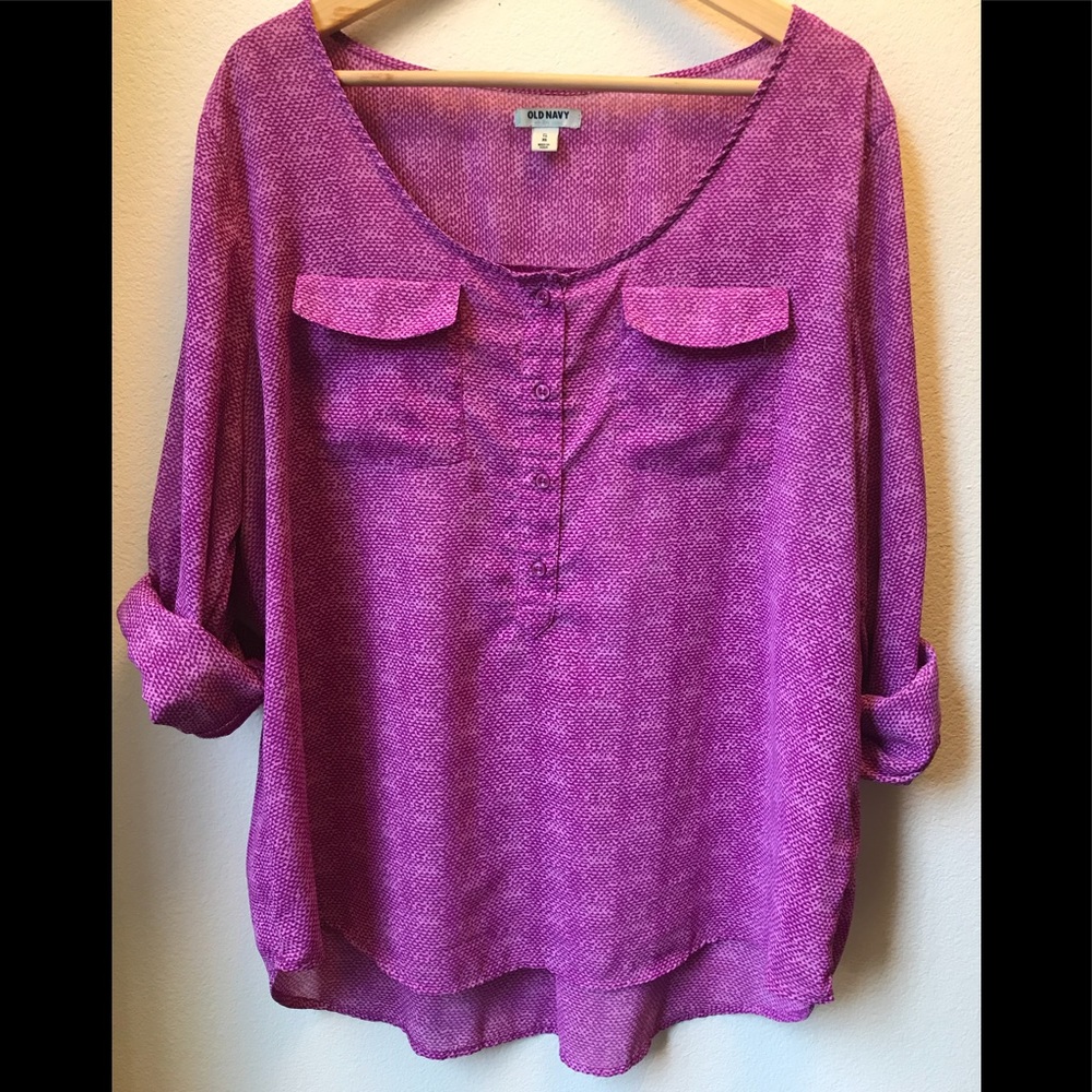 🛍 Purple Blouse 🛍
