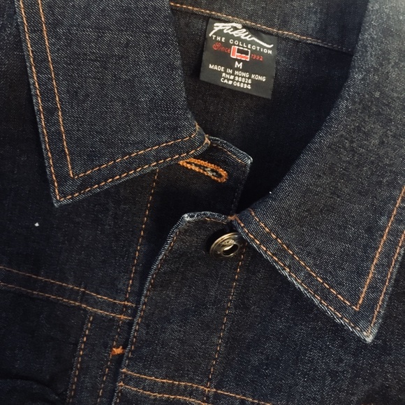 FUBU Ruched Jean Jacket - Picture 2 of 4