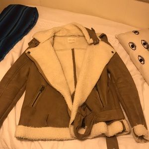 Silence and Noise suede jacket 💓