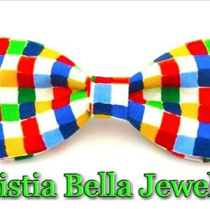 Men's Multicolored Bow Tie.