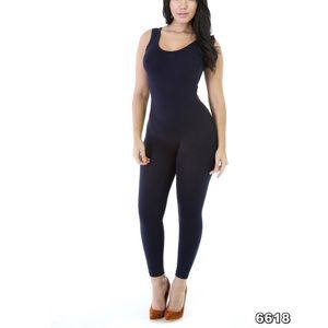 Sexy sleeveless black overall /jumpsuit