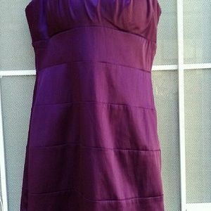 Bisou Bisou Size 12 plum purple dress