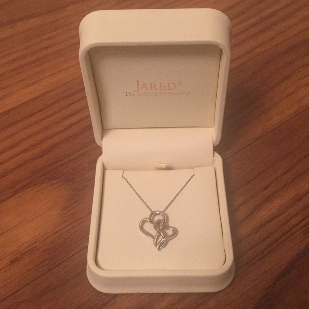 Jared Infinity Heart Necklace