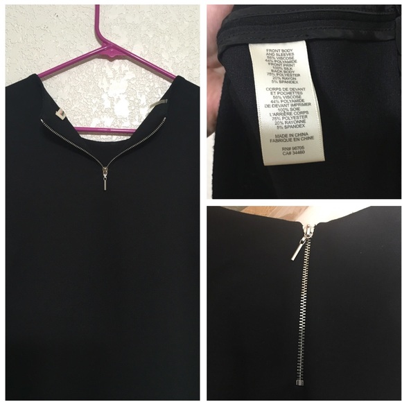 Rebecca Taylor Silk Front Abstract Top - Picture 3 of 3