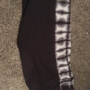 Black and white leggings