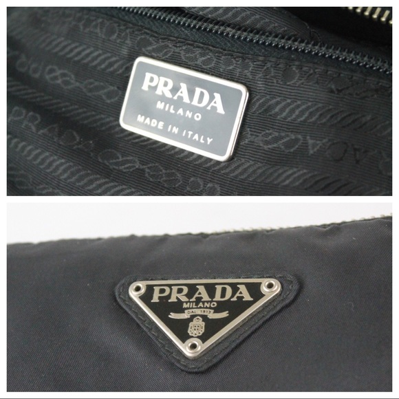 💖SOLD💖 PRADA Black Nylon Bag 6” H x 10”L - Picture 3 of 6