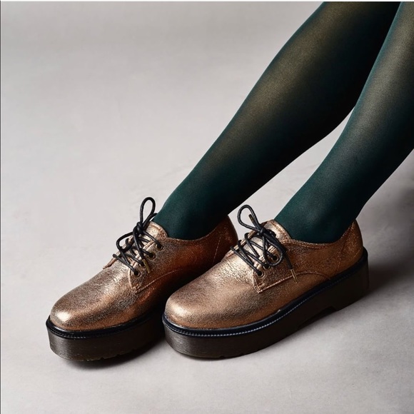 Bronze Creeper Oxford Platform - Picture 3 of 8