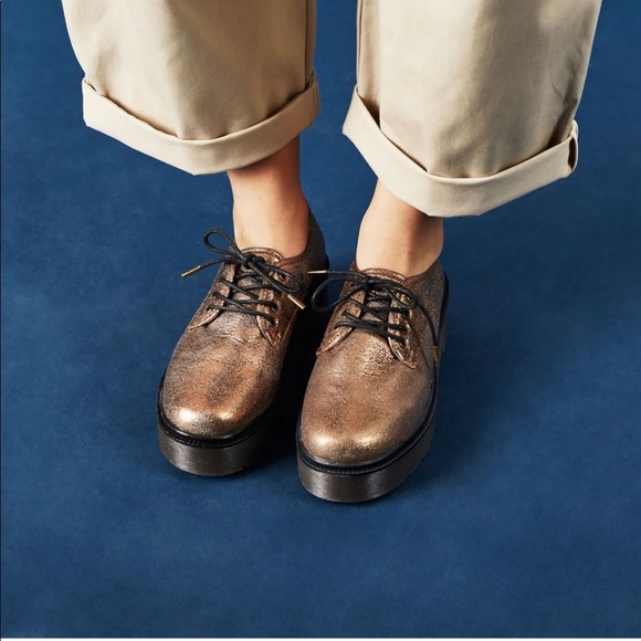 Bronze Creeper Oxford Platform - Picture 5 of 8