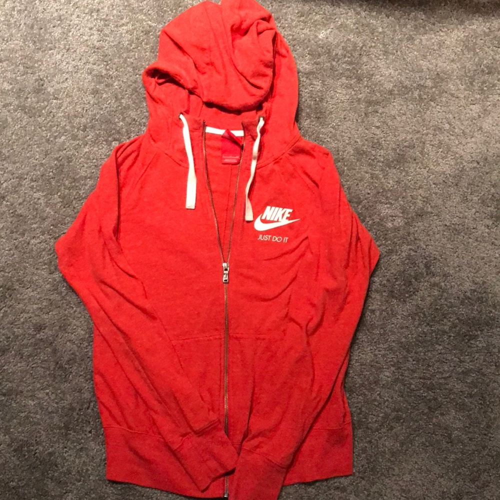 Women’s Nike gym vintage zip up Hoodie