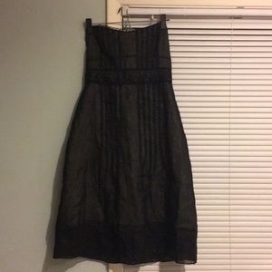 Black Anthropologie Cocktail Dress Black Anthropologie Cocktail Dress