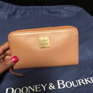 Dooney & Bourke Zip Around Phone Wristlet Wallet