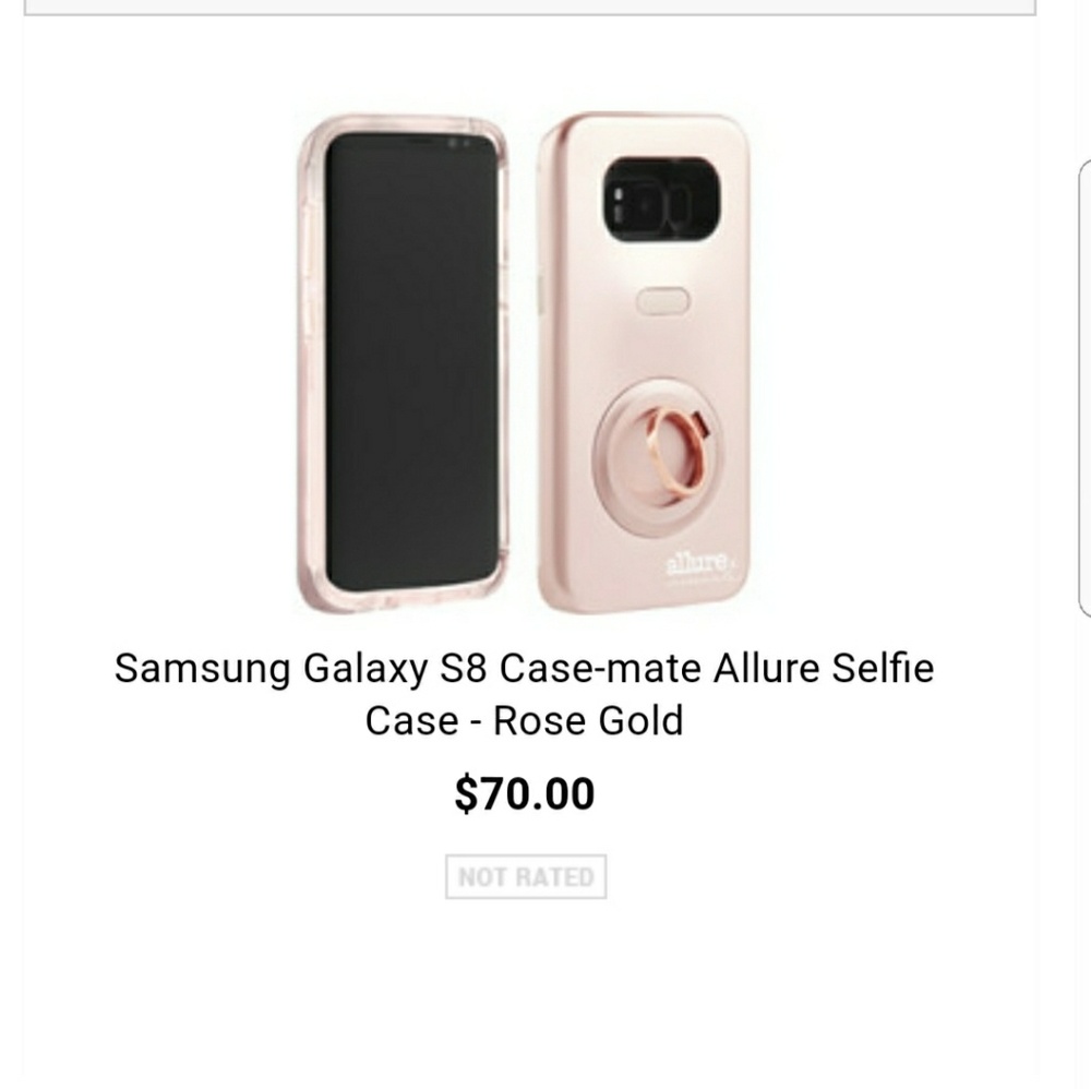 Samsung Galaxy S8+ Case-mate Allure Selfie Case