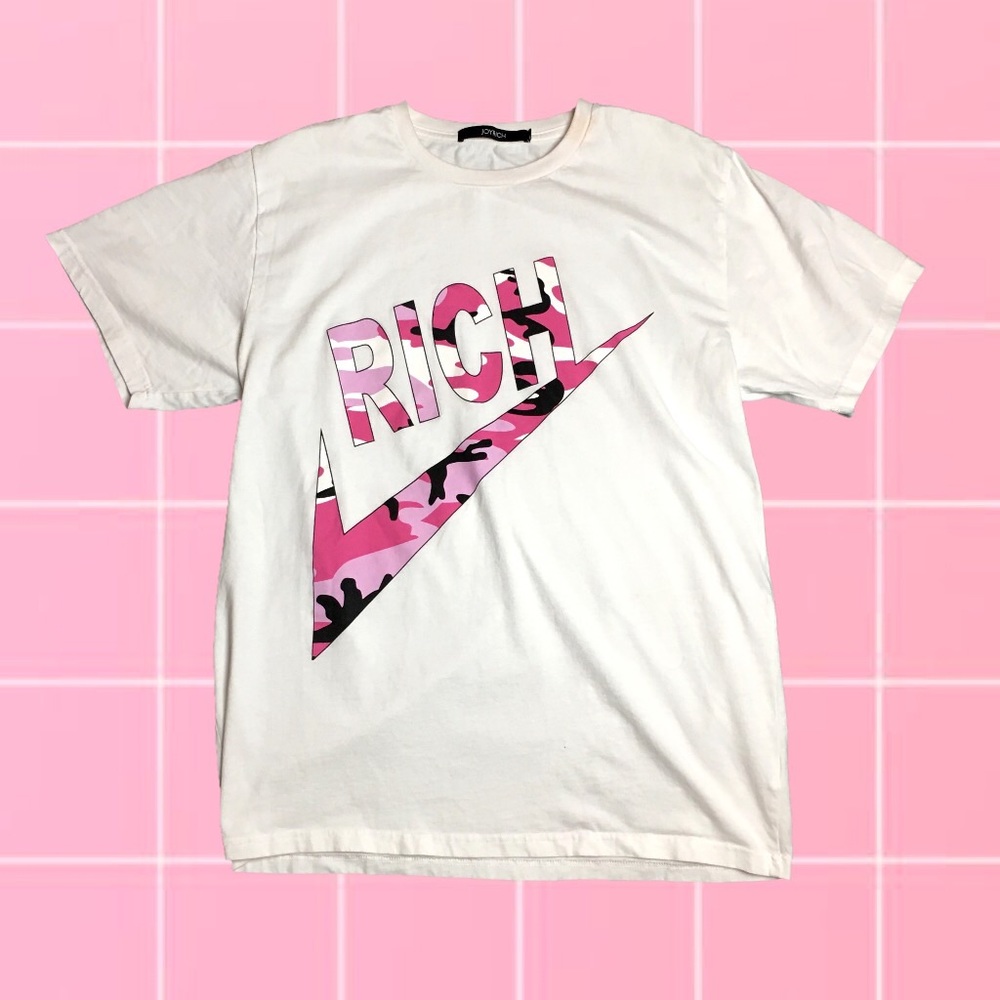 joyrich joy rich rich camo nike tee